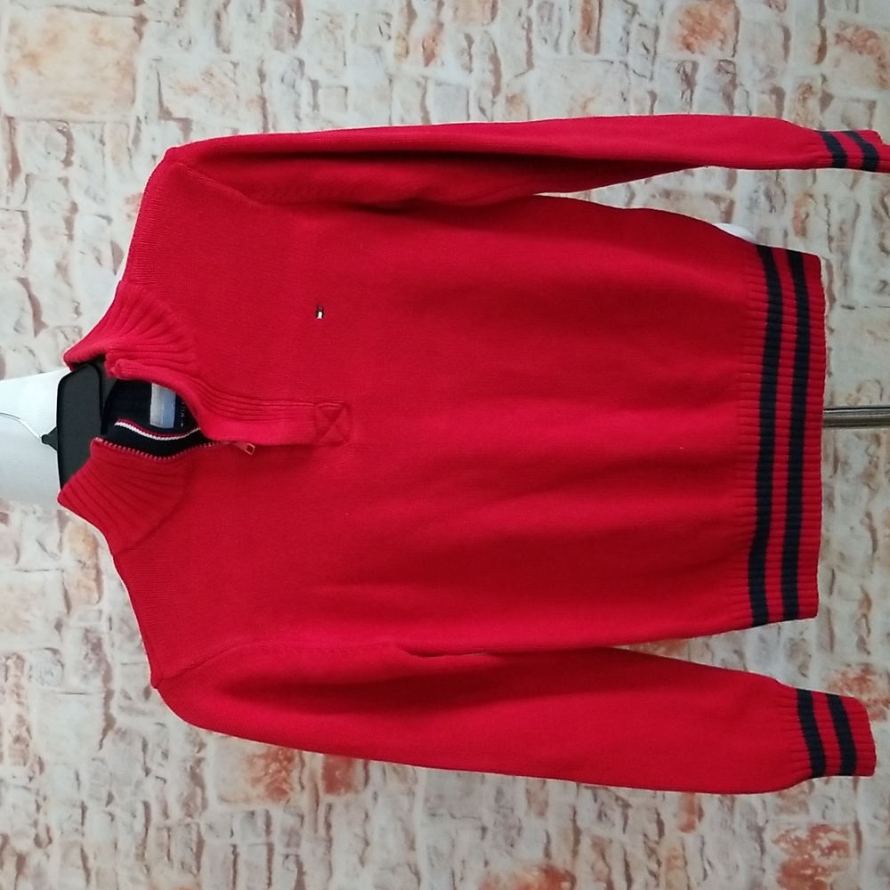 Tommy Hilfiger Zip Front Sweater